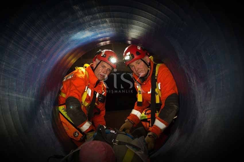 Kapalı Alanlardaki Çalışmalarda Kurtarma Eğitimi - Risk Danışmanlık